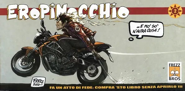 Couverture de l'album EroPinocchio Tome 2 C'est dans le besoin que l'on reconnaît ses vrais amis