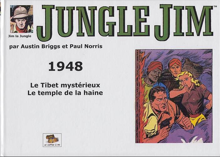 Couverture de l'album Jungle Jim 1948 - Le Tibet mystérieux - Le temple de la haine