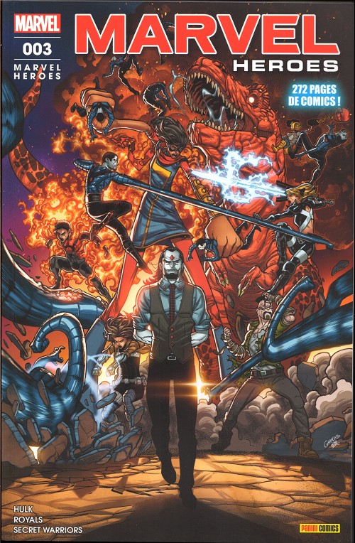 Couverture de l'album Marvel Heroes Tome 3 Sinistre machination