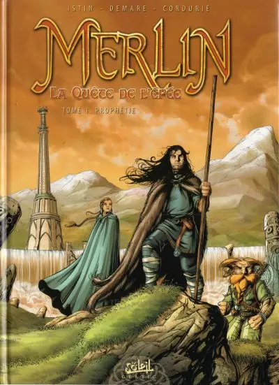 Couverture de l'album Merlin - La quête de l'épée Tome 1 Prophétie