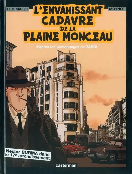 Couverture de l'album Nestor Burma Tome 8 L'envahissant cadavre de la plaine Monceau