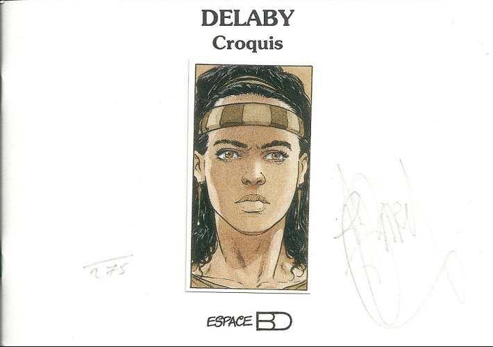 Couverture de l'album Delaby - Croquis