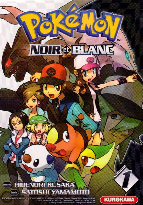 Couverture de l'album Pokémon : Noir et Blanc Tome 1