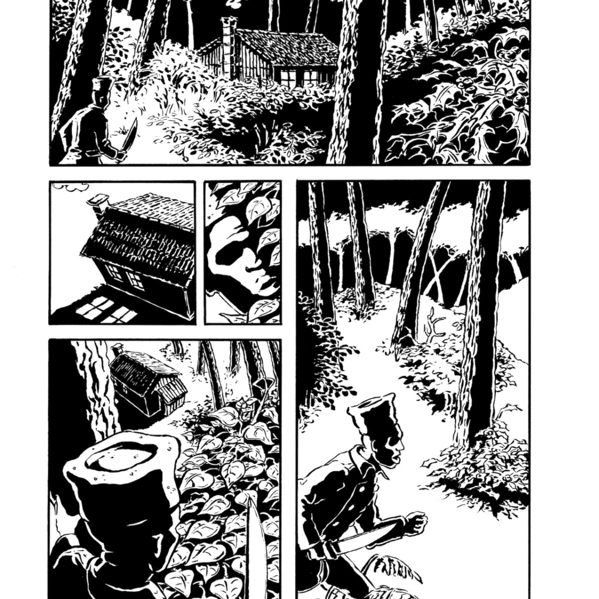 Planche de l'album Déraciné Un tirailleur en fuite