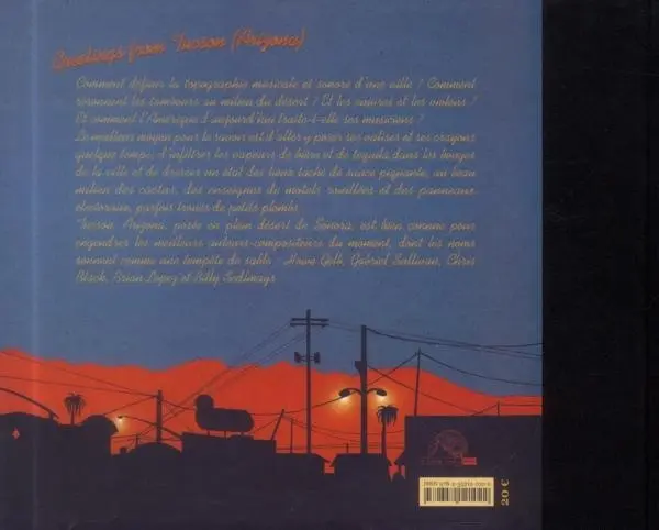 Verso de l'album Retour à Sonora