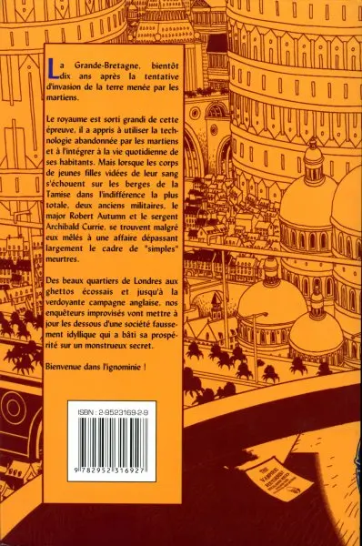 Verso de l'album Scarlet Traces