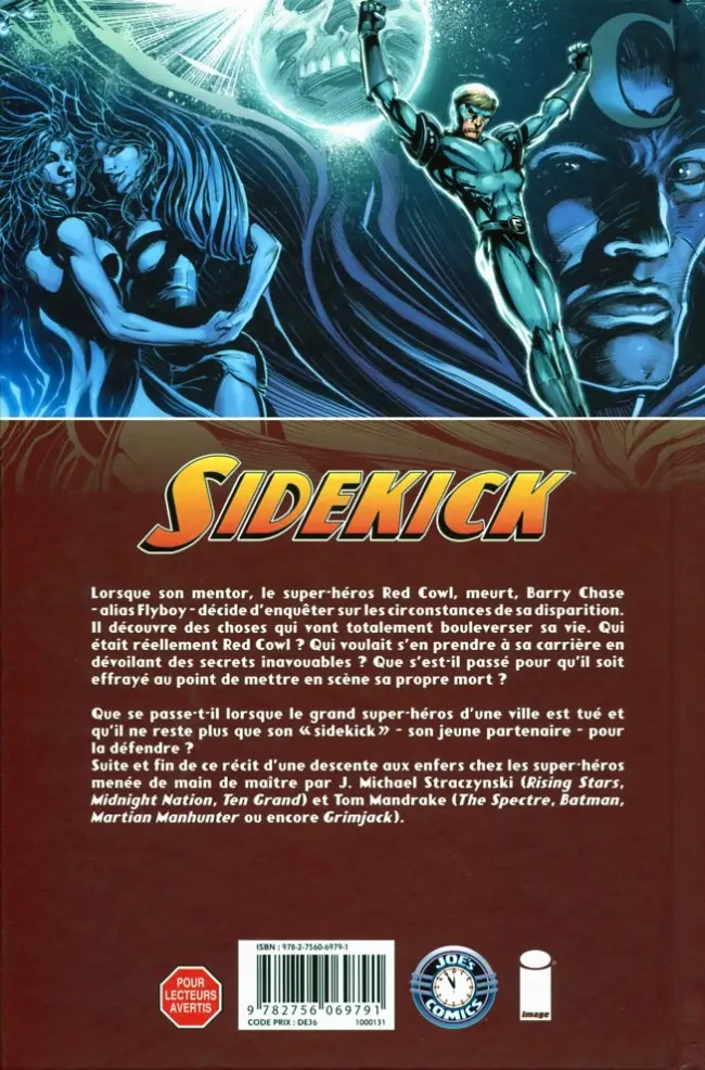Verso de l'album Sidekick Tome 2 Revanche d'un loser