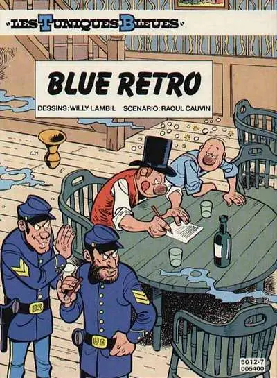Verso de l'album Les Tuniques Bleues Tomes 17 et 18