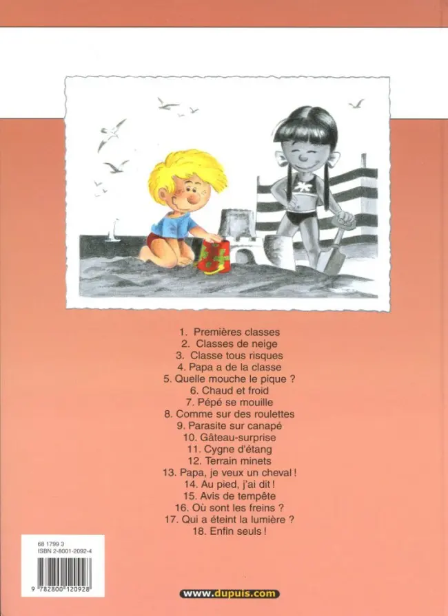 Verso de l'album Cédric Tome 7 Pépé se mouille