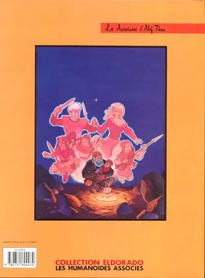 Verso de l'album Les aventures d'Alef-Thau Tome 4 Le seigneur des illusions