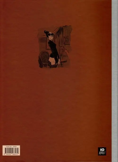 Verso de l'album Miss pas touche Tome 1 La Vierge du bordel