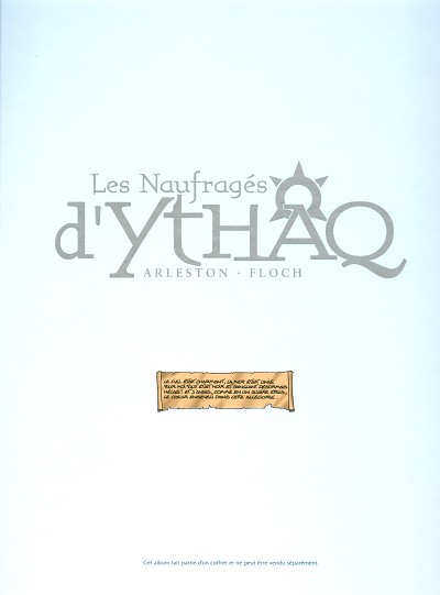 Verso de l'album Les Naufragés d'Ythaq Tome 5 L'ultime arcane