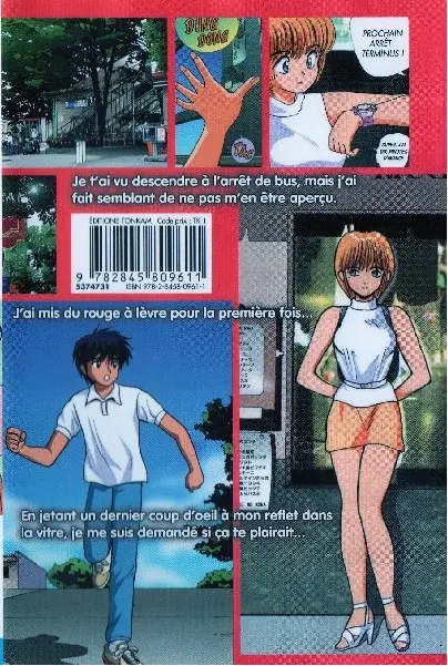 Verso de l'album Les tribulations de Orange Road - Max et Compagnie 6