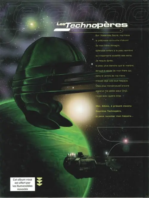 Verso de l'album Les Technopères Tome 1 La Pré-école Techno