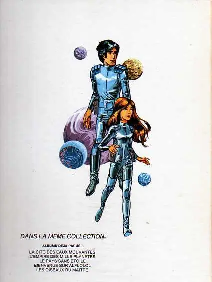 Verso de l'album Valérian Tome 2 L'empire des mille planètes