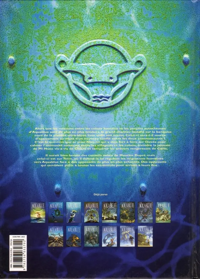 Verso de l'album Aquablue Tome 14 Standard-Island