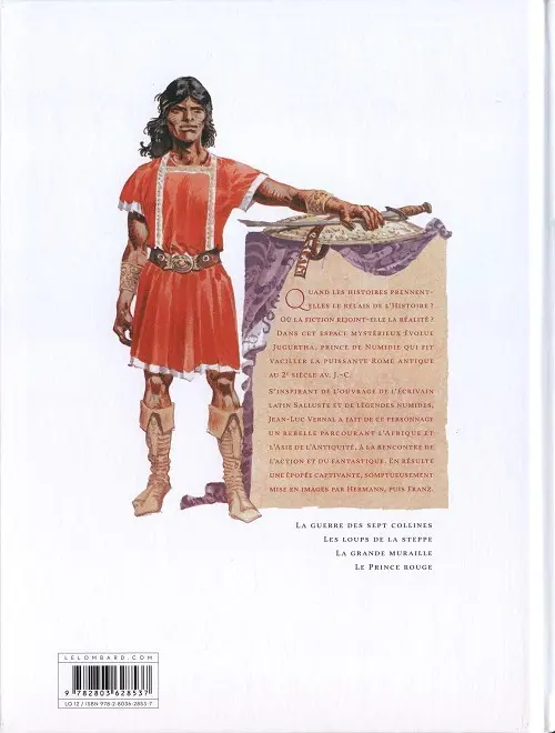 Verso de l'album Jugurtha Intégrale 2