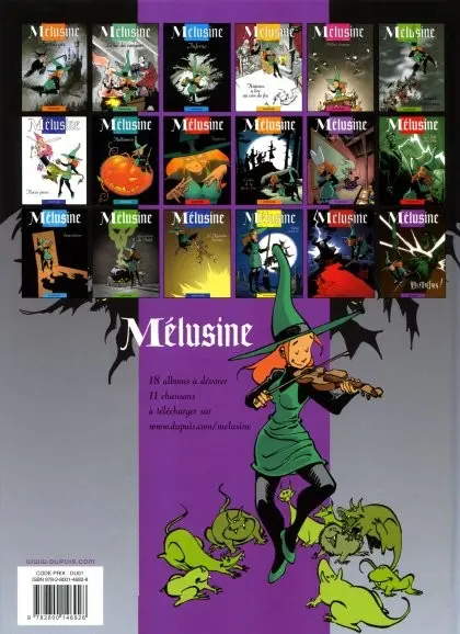 Verso de l'album Mélusine Tome 18 Malédiction !