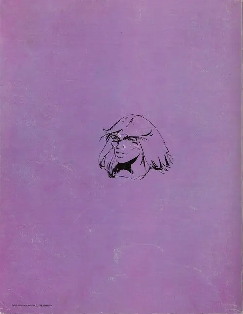 Verso de l'album Rahan 1ère série Tomes 21, 22 et 23