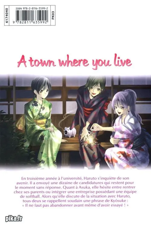 Verso de l'album A town where you live 25