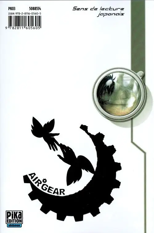 Verso de l'album Air gear 30