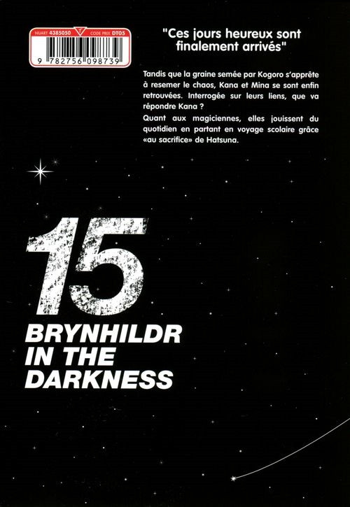 Verso de l'album Brynhildr in the Darkness 15