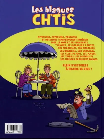 Verso de l'album Les Blagues ch'tis Tome 1 Terril en la demeure