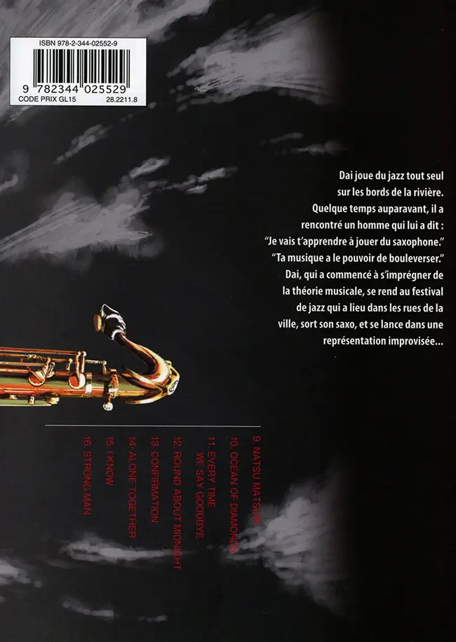 Verso de l'album Blue Giant Vol. 2