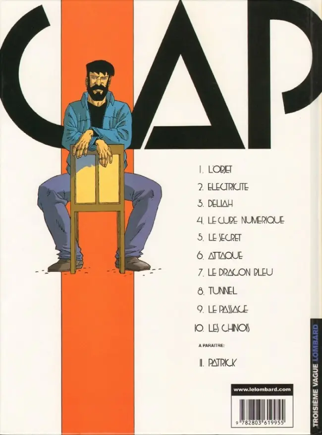 Verso de l'album Capricorne Tome 10 Les chinois