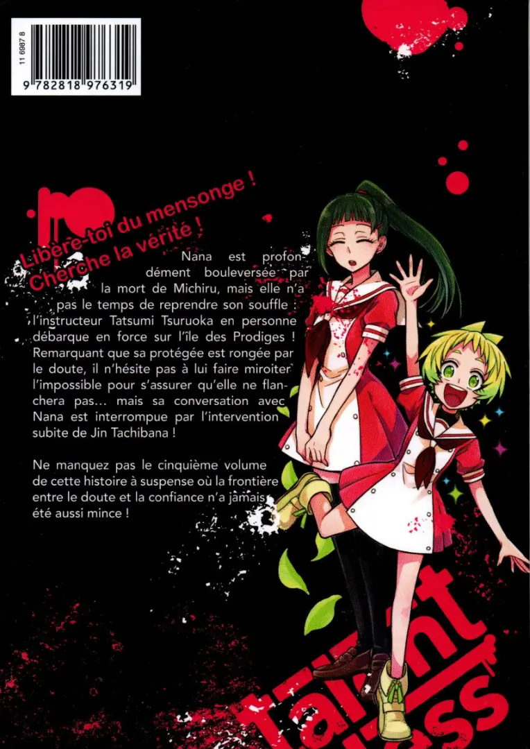 Verso de l'album Talentless 5