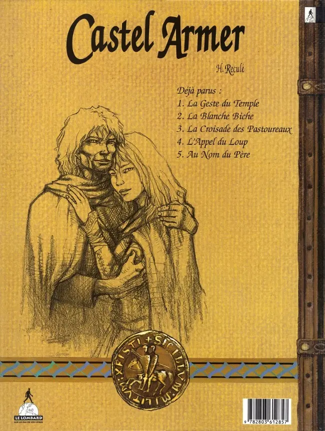 Verso de l'album Castel Armer Tome 5 Au nom du père