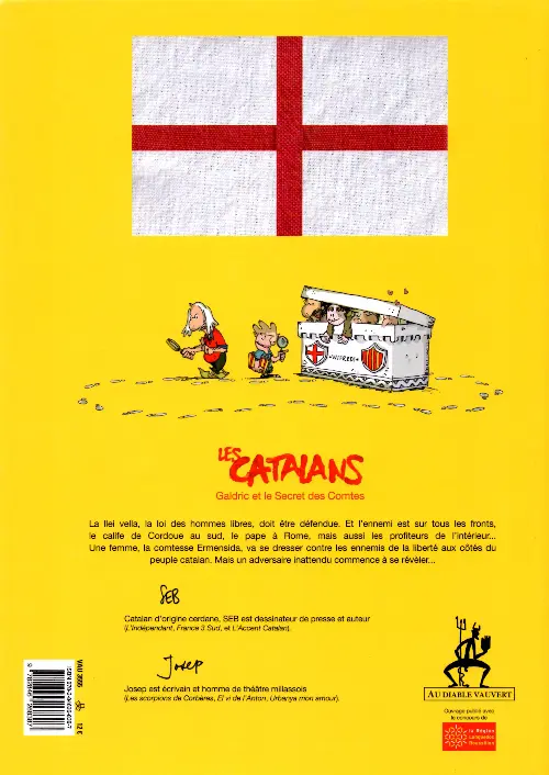 Verso de l'album Les Catalans Tome 2 Galdric et le secret des comtes