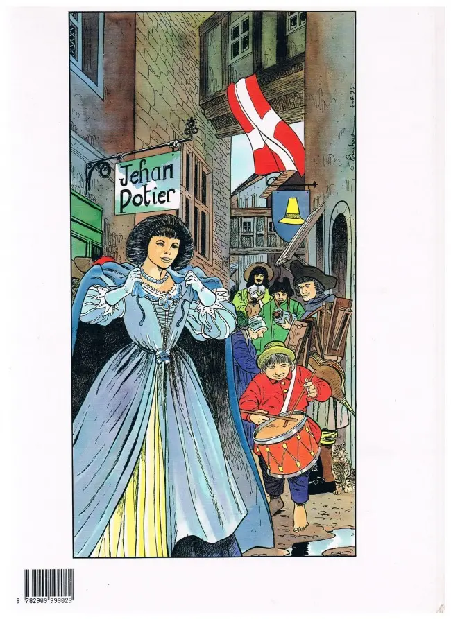 Verso de l'album Chambéry Les très riches heures de Chambéry