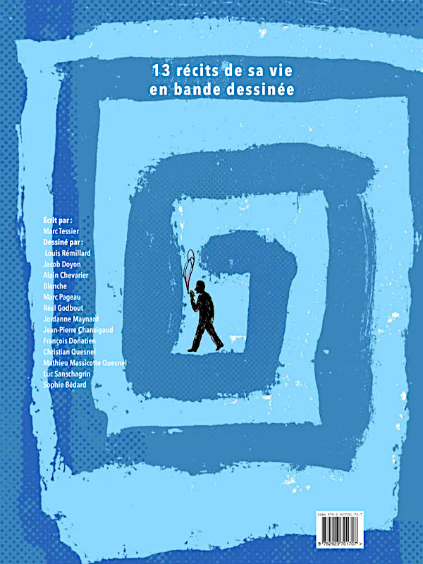 Verso de l'album René Lévesque Quelque chose comme un grand homme
