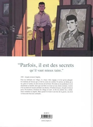 Verso de l'album Puisqu'il faut des hommes Joseph