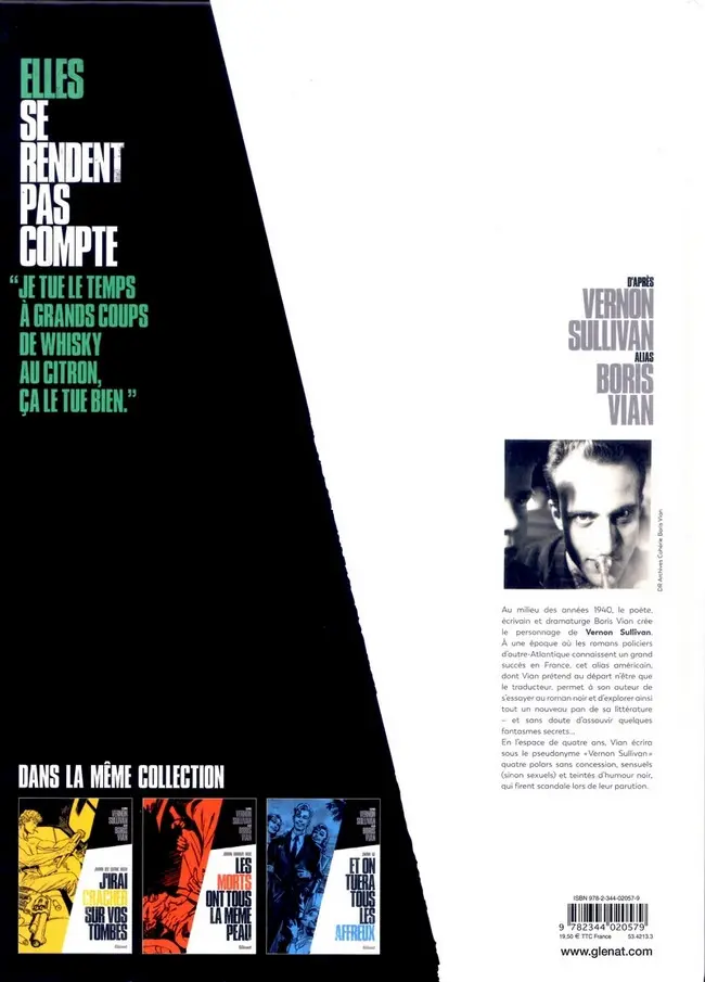 Verso de l'album Elles se rendent pas compte
