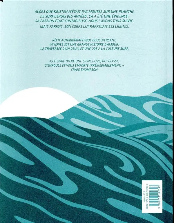 Verso de l'album In Waves