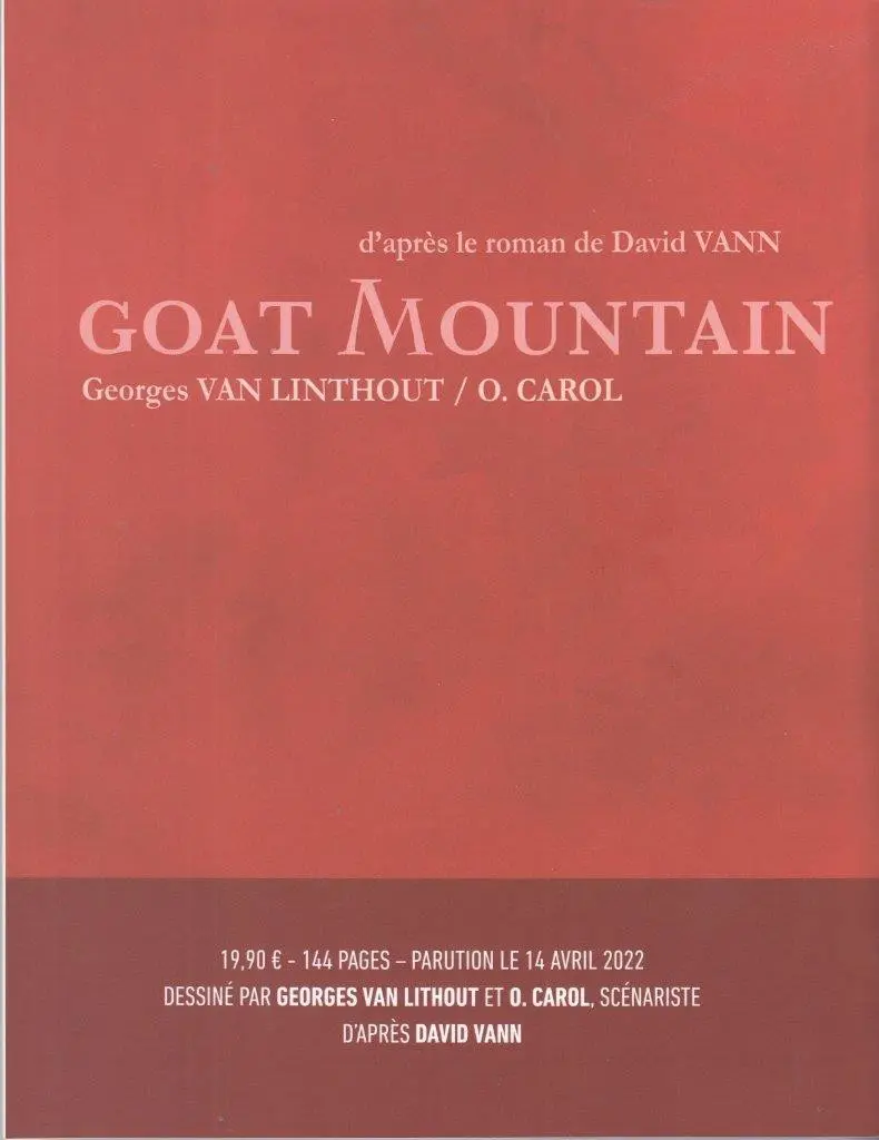 Verso de l'album Goat Mountain