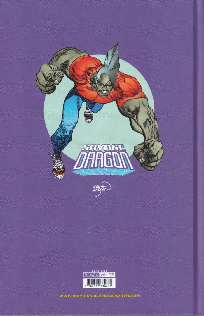 Verso de l'album Savage Dragon Vol. 3 Génération spontanée