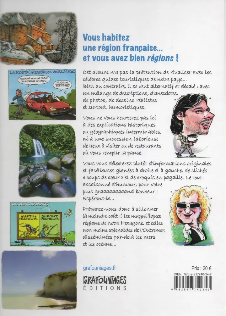 Verso de l'album Vous avez bien régions!