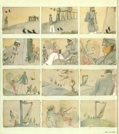 Verso de l'album Corto Maltese Tome 2 Les Celtiques
