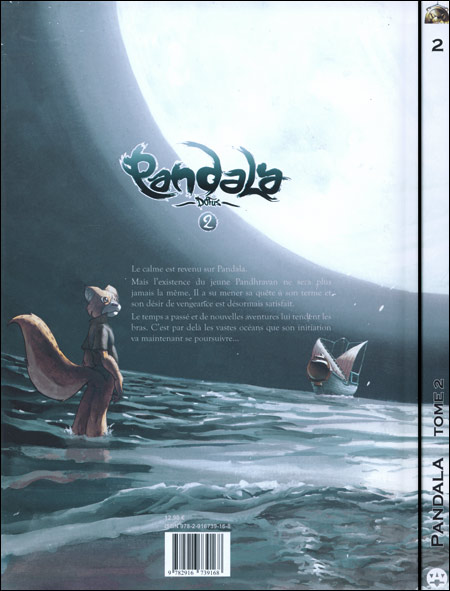 Verso de l'album Dofus - Pandala Tome 2