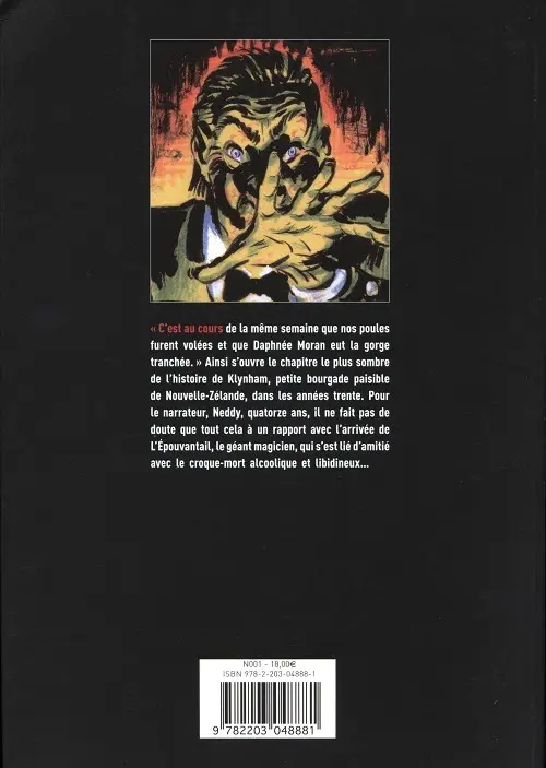 Verso de l'album L'Épouvantail