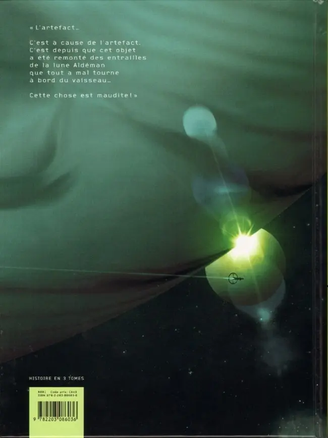 Verso de l'album Eternum Tome 1 Le Sarcophage