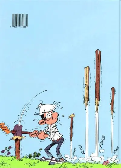 Verso de l'album La Famille Martin Tome 1