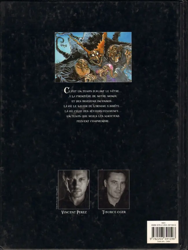 Verso de l'album La Forêt Tome 1