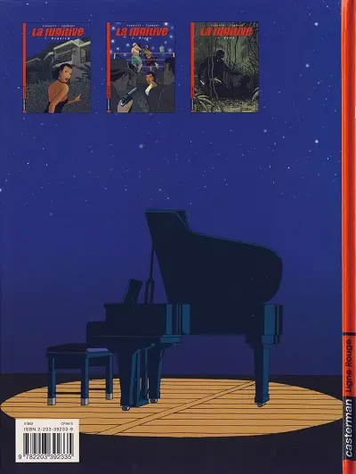 Verso de l'album La Fugitive Tome 3 Coda