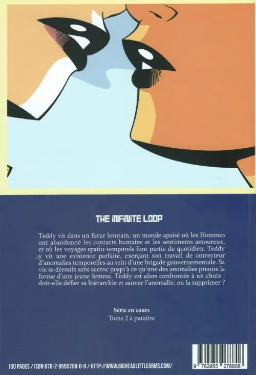 Verso de l'album The Infinite loop Tome 1