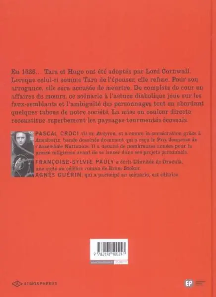Verso de l'album Lady Tara Cornwall