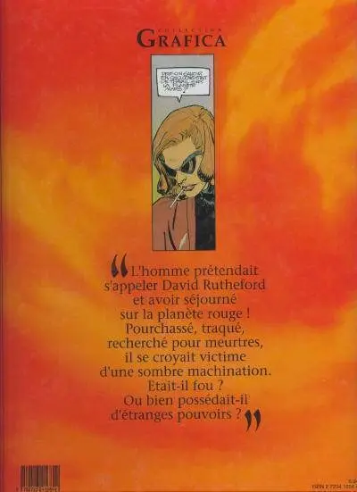 Verso de l'album Le Lièvre de Mars Tome 2